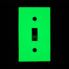 Glow in the dark light switch